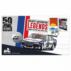 AUSTRALIA 2018 . FIFTY  50 CENTS . HOLDEN'S  MOTORSPORT LEGENDS . 50 YEARS OF BATHURST